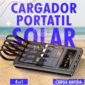 NUEVO CARGADOR PORTATIL SOLAR