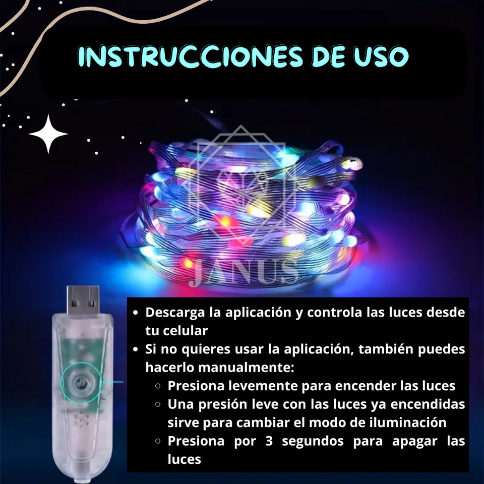 NUEVAS LUCES NAVIDEÑAS INTELIGENTES