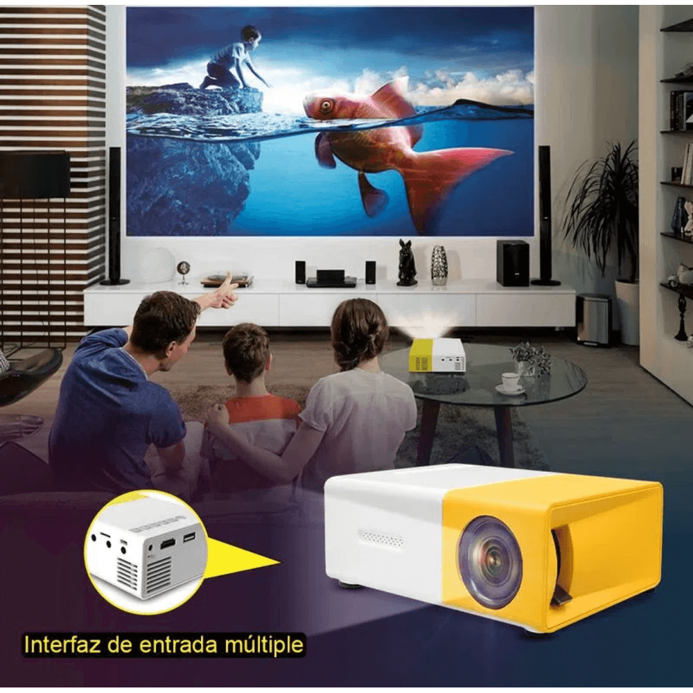 🔥 NUEVO MINI PROYECTOR 🔥